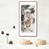 【已售】連紅武 三尺《伏虎圖》 徐悲鴻畫院華北分院副院長