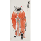 【已售】連紅武 三尺《鎮宅圖》 徐悲鴻畫院華北分院副院長
