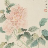 【已售】覃得住 工筆畫《葉有清風花帶露》 千竹書院成員 師從方嚴