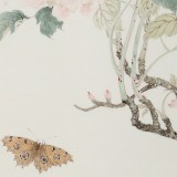 【已售】覃得住 工筆畫(huà)《花開(kāi)富貴》 千竹書(shū)院成員 師從方嚴(yán)