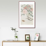 【已售】覃得住 工筆畫(huà)《花開(kāi)富貴》 千竹書(shū)院成員 師從方嚴(yán)