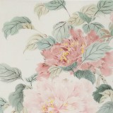 【已售】覃得住 工筆畫(huà)《花開(kāi)富貴》 千竹書(shū)院成員 師從方嚴(yán)