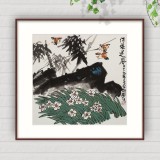 王永剛 三尺斗方《何懼逆風》 國家一級美術師（詢價）