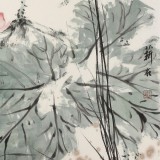 陳薪名《荷塘清香》 中美協會員 第六屆全國花鳥畫展金獎獲得者