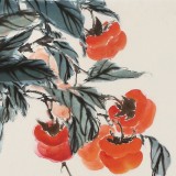 【已售】陳薪名《事事如意》中美協(xié)會(huì)員 第六屆全國花鳥畫展金獎(jiǎng)獲得者