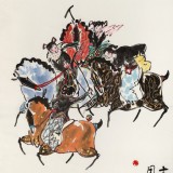 王永剛 四尺《大唐風(fēng)采》 國(guó)家一級(jí)美術(shù)（詢價(jià)）