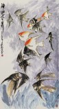 王永剛 六尺《神仙世界》 國家一級美術師（詢價）