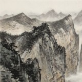 劉金河 四尺三開《瞿塘峽》 中美協會員 （詢價）