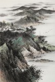 劉金河 四尺三開《江南春早》 中美協會員 （詢價）
