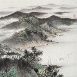 劉金河 四尺三開《江南春早》 中美協會員 （詢價）