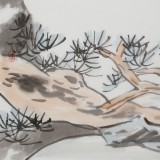 王永剛 三尺《且與寒山作四鄰》 國家一級美術師（詢價）