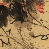【已售】吳顯剛 小六尺《荷氣一塘》