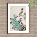 【已售】陳薪名《幽蘭》中美協會員 第六屆全國花鳥畫展金獎獲得者