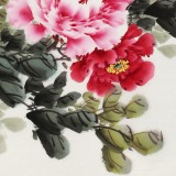 【已售】王寶欽 三尺《清香》當代花鳥牡丹畫名家（詢價）
