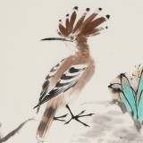 【已售】陳薪名《幽蘭》中美協會員 第六屆全國花鳥畫展金獎獲得者