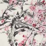 陳薪名《報春》 中美協會員 第六屆全國花鳥畫展金獎獲得者