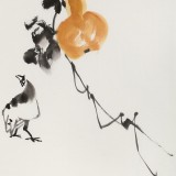 庾超然 三尺《福祿吉祥》 黃鶴樓書畫院院長