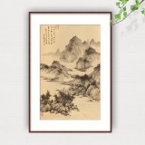 【已售】吳顯剛 四尺三開《林泉高致》 貴州七星關美協(xié)主席