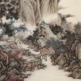 吳顯剛 《山靜松聲遠 秋清泉氣香》 貴州七星關美協主席