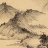 吳顯剛 四尺三開《瀟湘臥游云煙》 貴州七星關(guān)美協(xié)主席