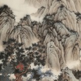 吳顯剛 《山靜松聲遠 秋清泉氣香》 貴州七星關美協主席