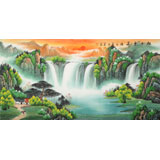 【已售】吳東 四尺《旭日東升》 著名易經(jīng)風(fēng)水畫家