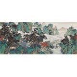 吳顯剛 《幽谷泉聲》 貴州七星關美協主席