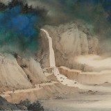 【已售】吳顯剛 《春山云煙》 貴州七星關美協主席