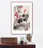 【已售】陳薪名《大吉大利》 中美協會員 第六屆全國花鳥畫展金獎獲得者