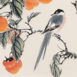 【已售】陳薪名《事事如意》 中美協會員 第六屆全國花鳥畫展金獎獲得者