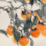 【已售】陳薪名 四尺斗方《事事如意》 中美協會員 第六屆全國花鳥畫展金獎獲得者