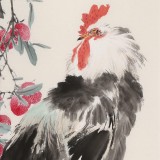 【已售】陳薪名《大吉大利》 中美協會員 第六屆全國花鳥畫展金獎獲得者