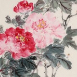 陳薪名 三尺《春暉》中美協(xié)會員 第六屆全國花鳥畫展金獎獲得者