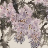 【已售】張茂財(cái) 《紫氣東來》 中美協(xié)會(huì)員