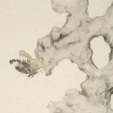 張瑰麗 三尺工筆《天下更無花勝此》 湖南省美術家協會會員
