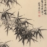 吳顯剛 六尺斗方《幽篁垂蔭圖》 貴州七星關美協主席