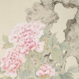 張瑰麗 三尺工筆《天下更無花勝此》 湖南省美術家協會會員