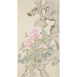 張瑰麗 三尺工筆《天下更無(wú)花勝此》 湖南省美術(shù)家協(xié)會(huì)會(huì)員