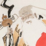【已售】連紅武 四尺《福如東海》 徐悲鴻畫院華北分院副院長
