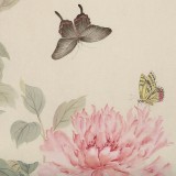 【已售】張瑰麗 四尺工筆畫《花開富貴》 湖南省美術家協會會員
