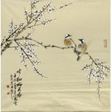 王向陽 四尺斗方《寒徹梅花香》 中國美術家協會會員