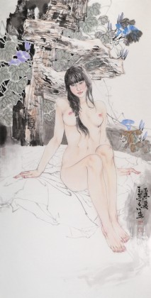 王其志 《少女》 中美協會員 江蘇贛榆美協副主席