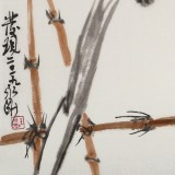 【已售】王永剛 三尺斗方《發現》 國家一級美術師