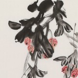 庾超然 四尺三開(kāi)《得利圖》 黃鶴樓書(shū)畫(huà)院院長(zhǎng)