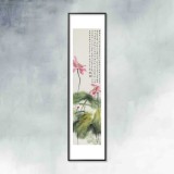 【已售】庾超然 四尺對(duì)開《荷香》 黃鶴樓書畫院院長(zhǎng)
