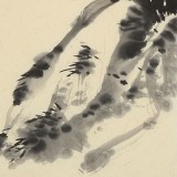 楊勁松 四尺三開《蘭香》 貴州省美術家協會會員