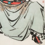 連紅武 四尺《忠義春秋》 徐悲鴻畫(huà)院華北分院副院長(zhǎng)