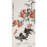 【已售】陳薪名 三尺《大吉圖》中美協(xié)會(huì)員 第六屆全國(guó)花鳥(niǎo)畫(huà)展金獎(jiǎng)獲得者