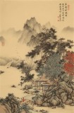 吳顯剛 《草堂松風圖》 貴州七星關美協主席