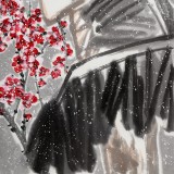 王永剛 三尺《梅雪精神》 國家一級美術(shù)師（詢價）